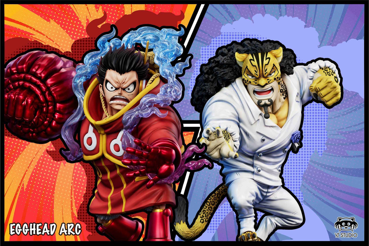 One Piece ~ Yz Studio ~ Gear Fourth Kong Gun Luffy WCF Scale ~ Resin Statue - Santoryu Resins Collectors