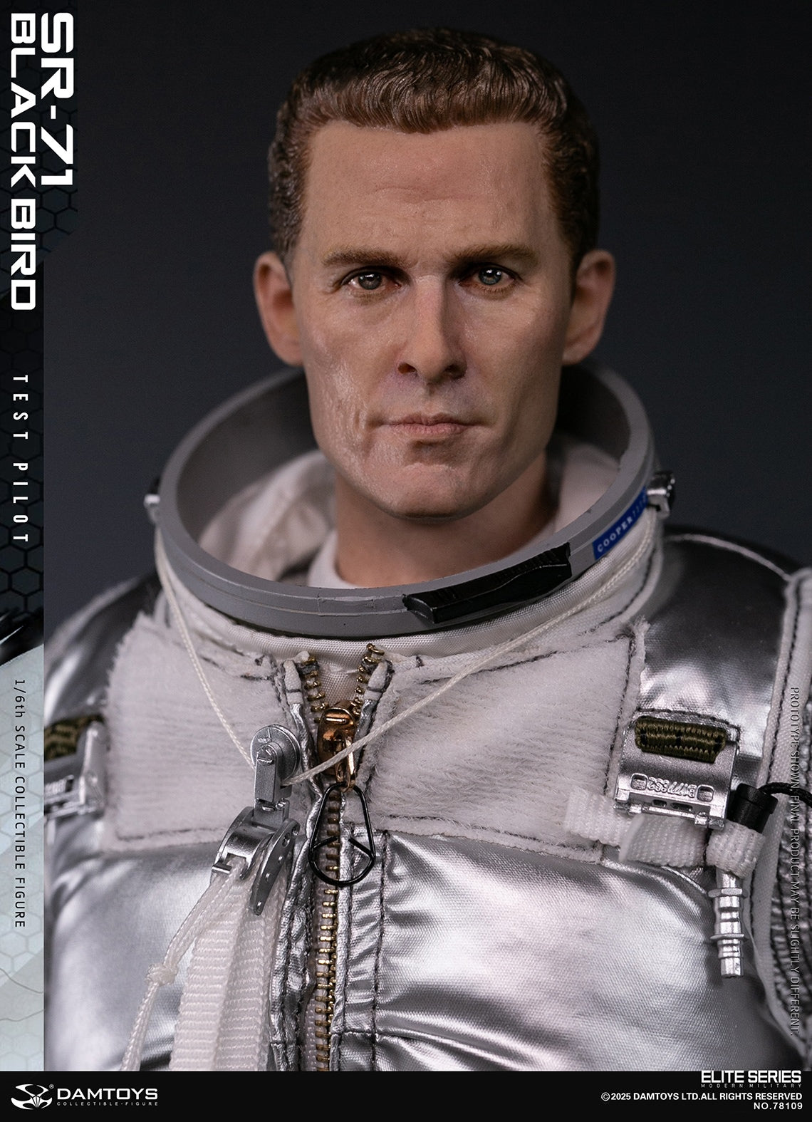 Original Design DAMTOYS SR-71 Blackbird Test Pilot NO.78109 Licensed Action Figure