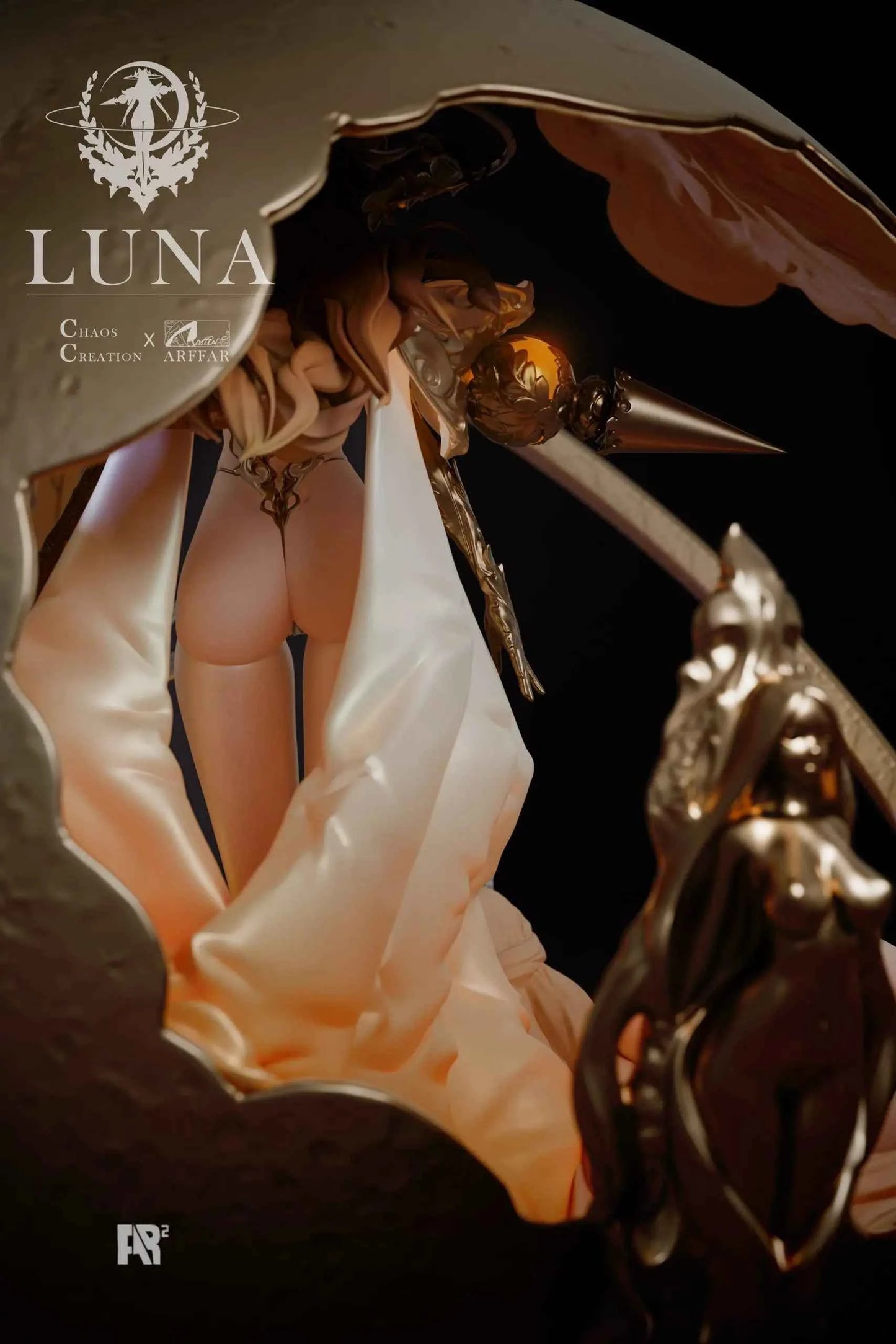Original Design Guang Han Studio Goddess of the Moon Luna 1/6 Licensed Resin Statue