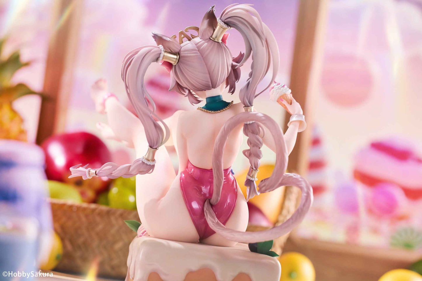 Original Design Hobby Sakura Studio Cake Catgirl Licensed PVC Figure