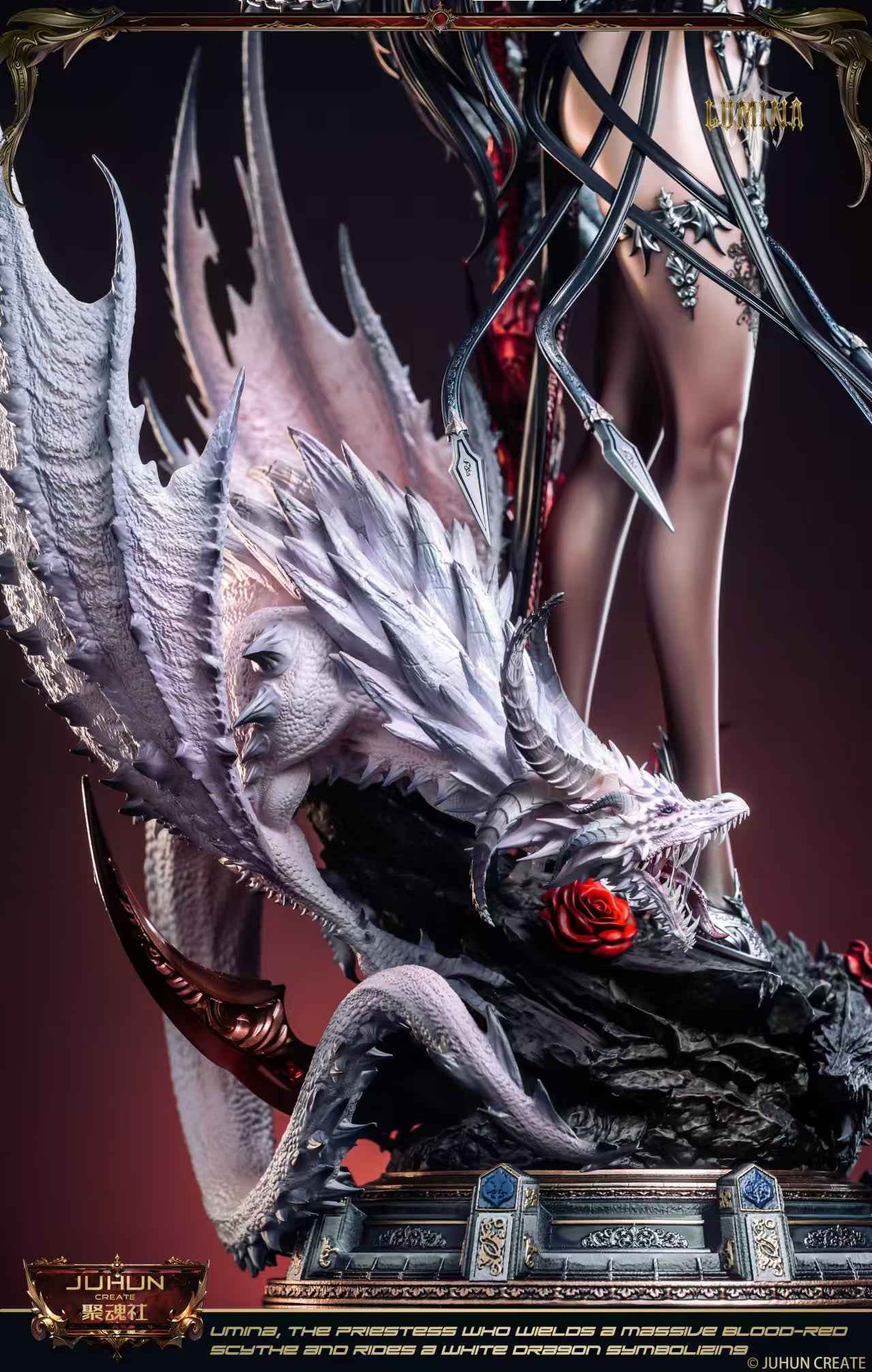 Original Design JuHun Create Studio Dragon-Taming Priestess Lumina 1/4 Licensed Resin Statue
