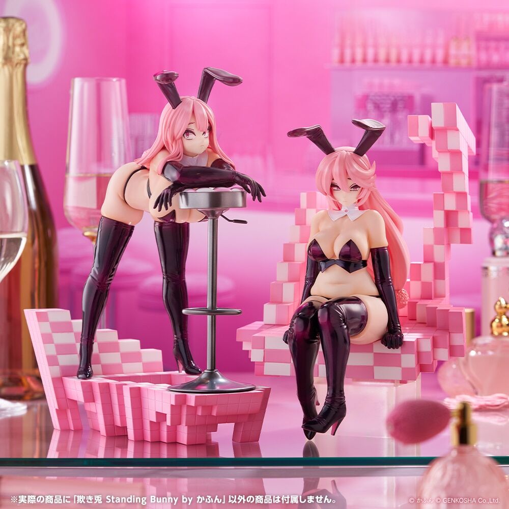 Original Design Kotobukiya Sitting Bunny 1/7 Licensed PVC Figure