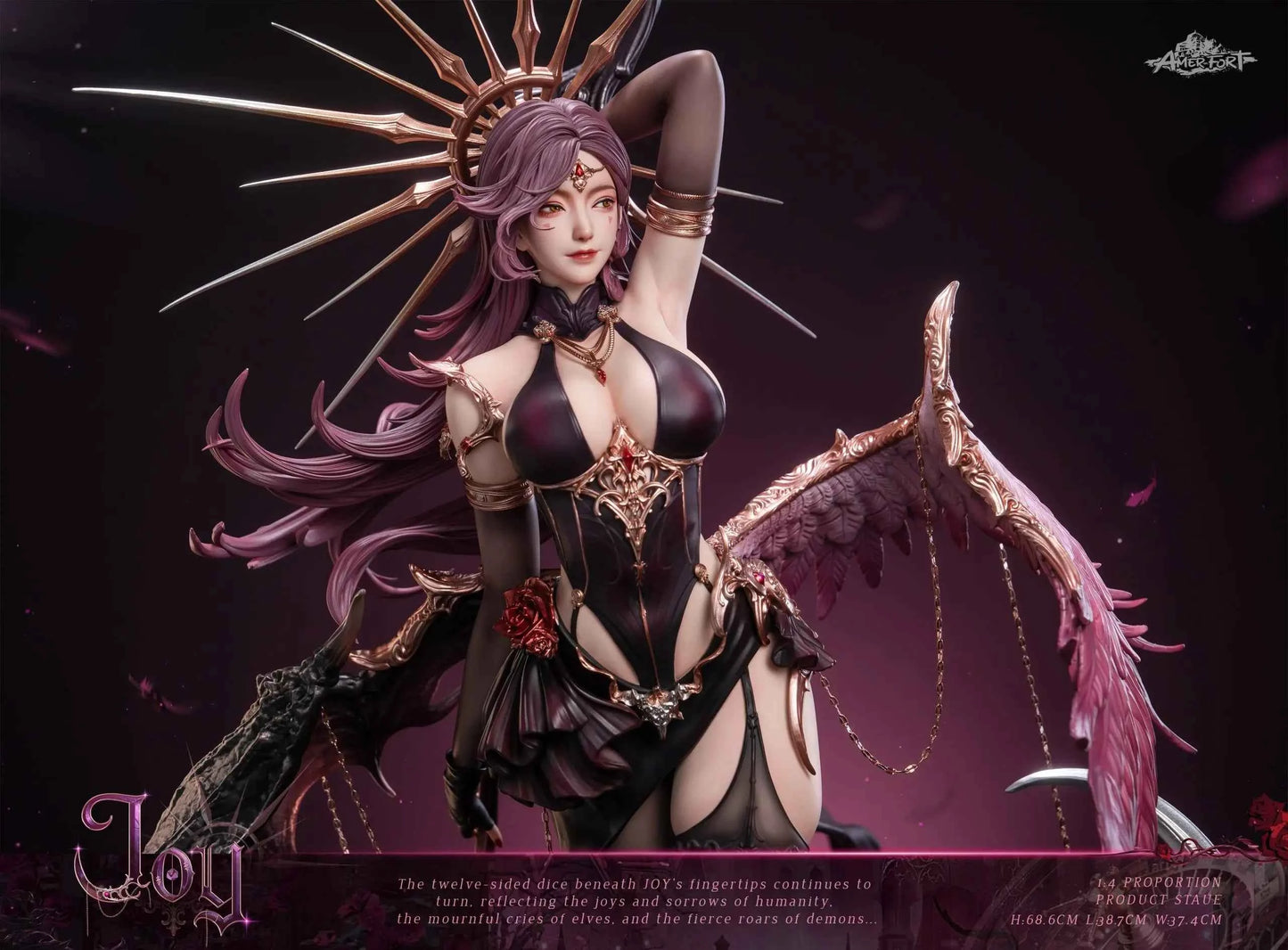 Original Design PJ Studio AmerFort Series Joy Licensed Resin Statue