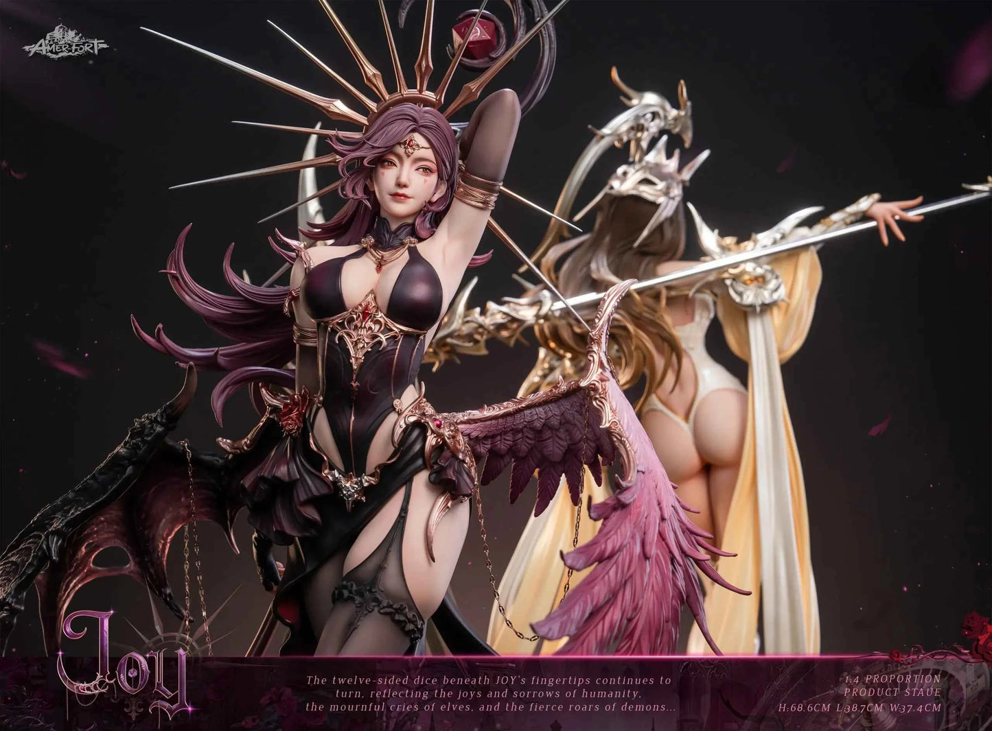 Original Design PJ Studio AmerFort Series Joy Licensed Resin Statue
