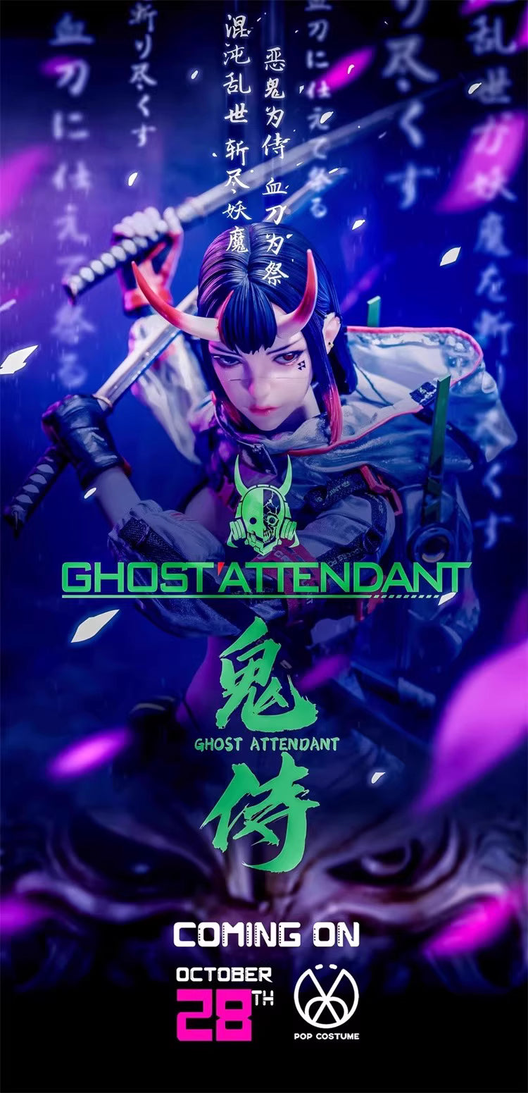 Original Design POP COSTUME Studio Ghost Attendant GS-001 2.0 1/6 Licensed Action Figure