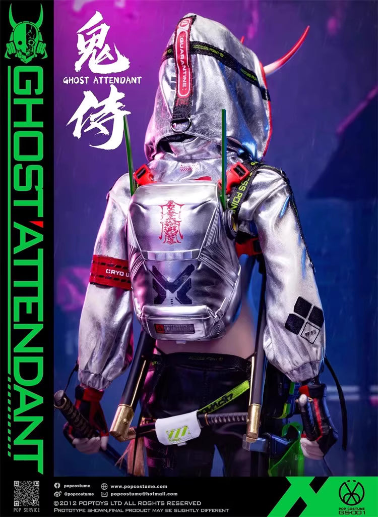 Original Design POP COSTUME Studio Ghost Attendant GS-001 2.0 1/6 Licensed Action Figure