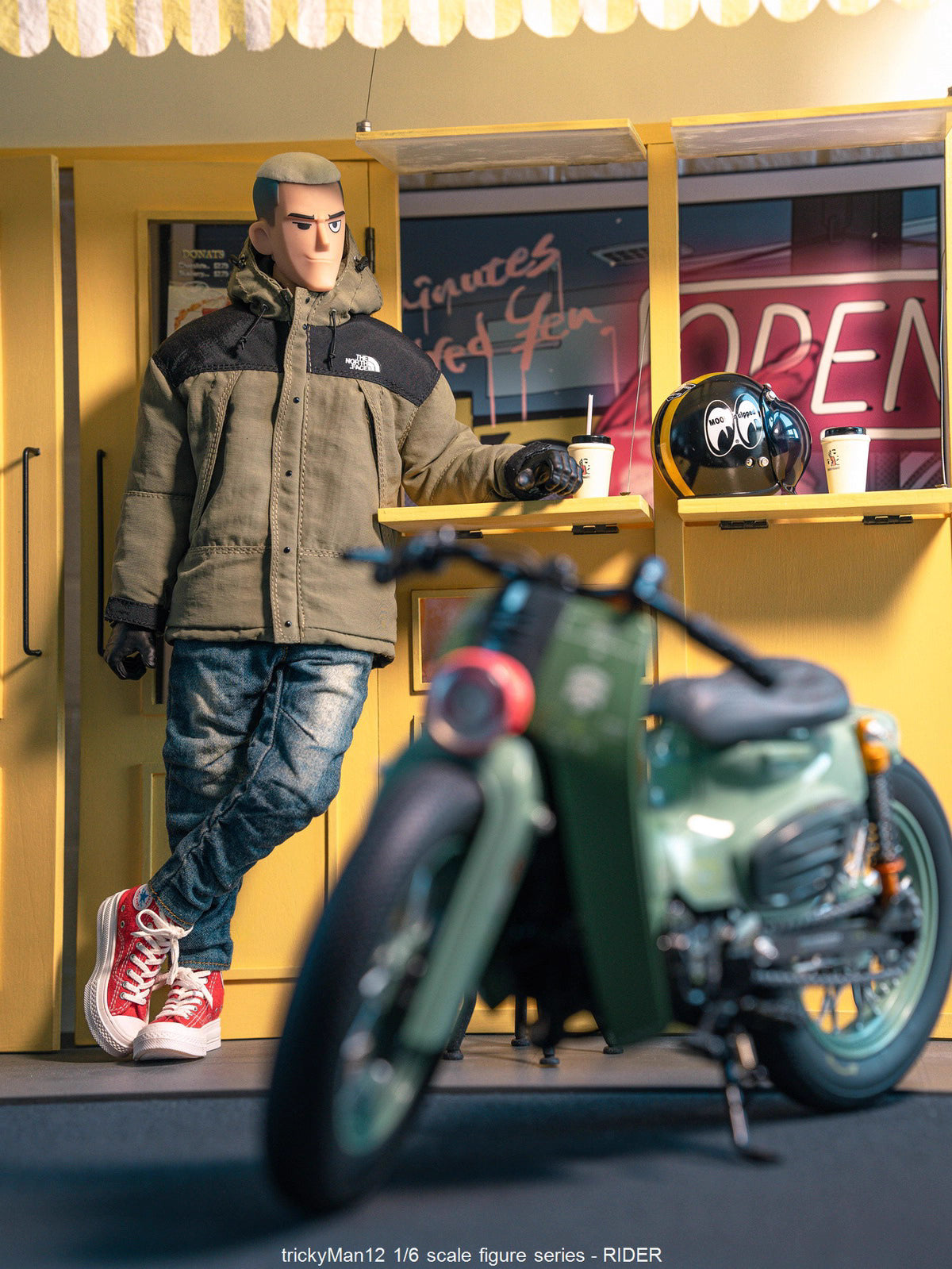 Original Design TrickyMan12 Rider FB-10131-a 1/6 Licensed Action Figure