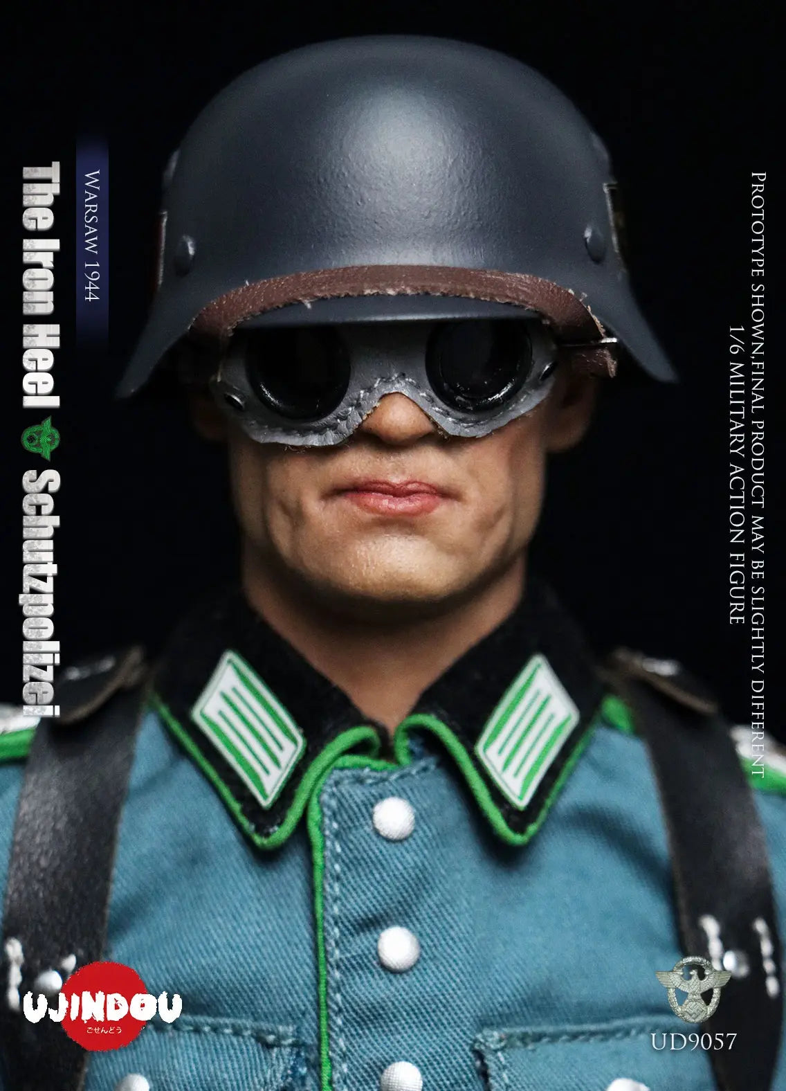 Original Design UJINDOU Studio The Iron Heel-WWII German Schutzpolizei Warsaw 1944 UD9057 1/6 Licensed Action Figure