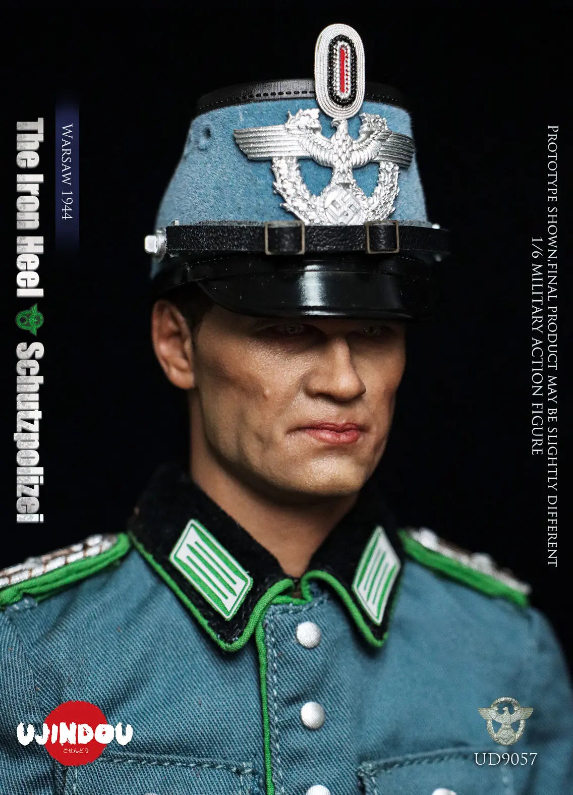 Original Design UJINDOU Studio The Iron Heel-WWII German Schutzpolizei Warsaw 1944 UD9057 1/6 Licensed Action Figure
