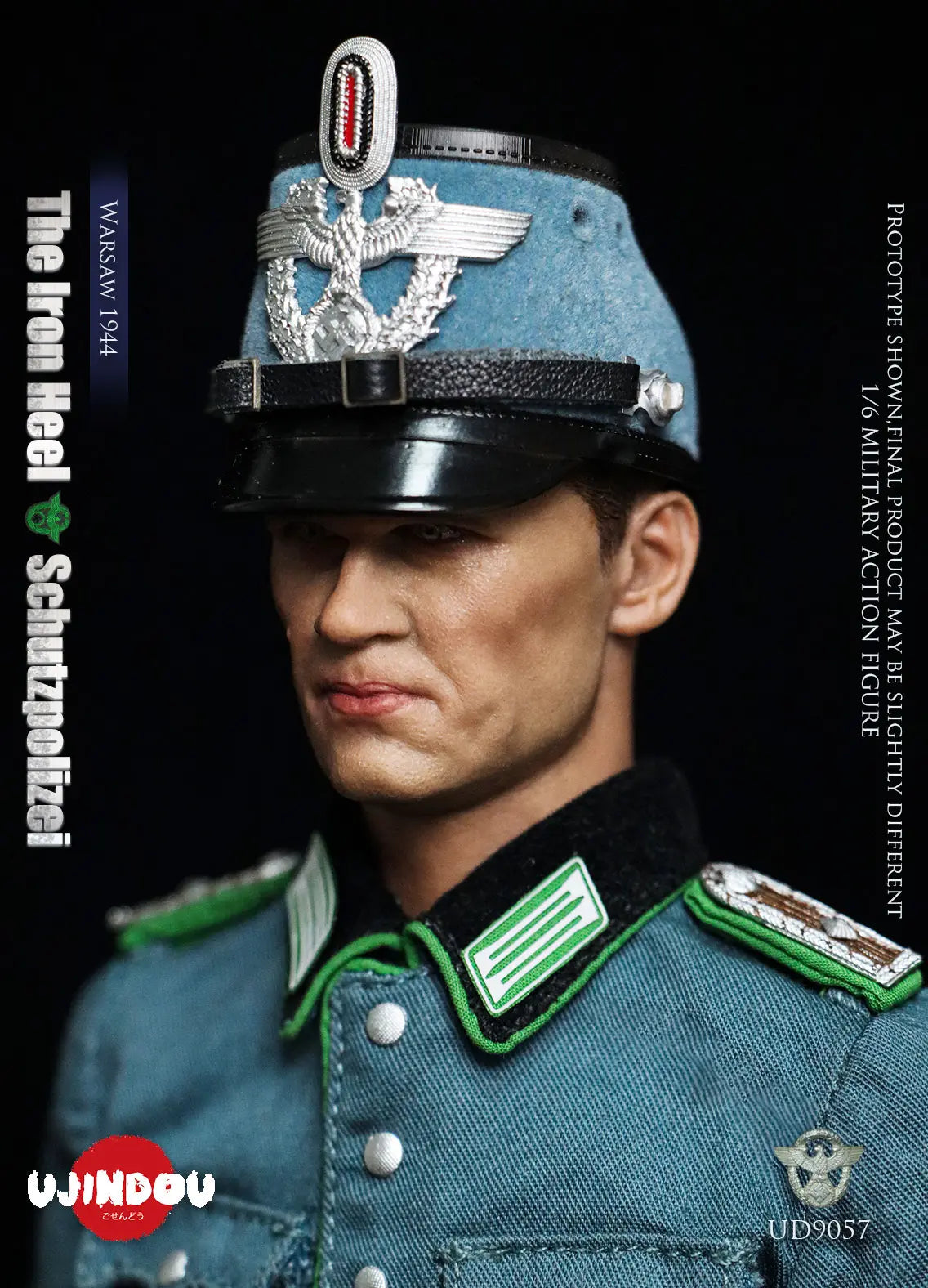 Original Design UJINDOU Studio The Iron Heel-WWII German Schutzpolizei Warsaw 1944 UD9057 1/6 Licensed Action Figure