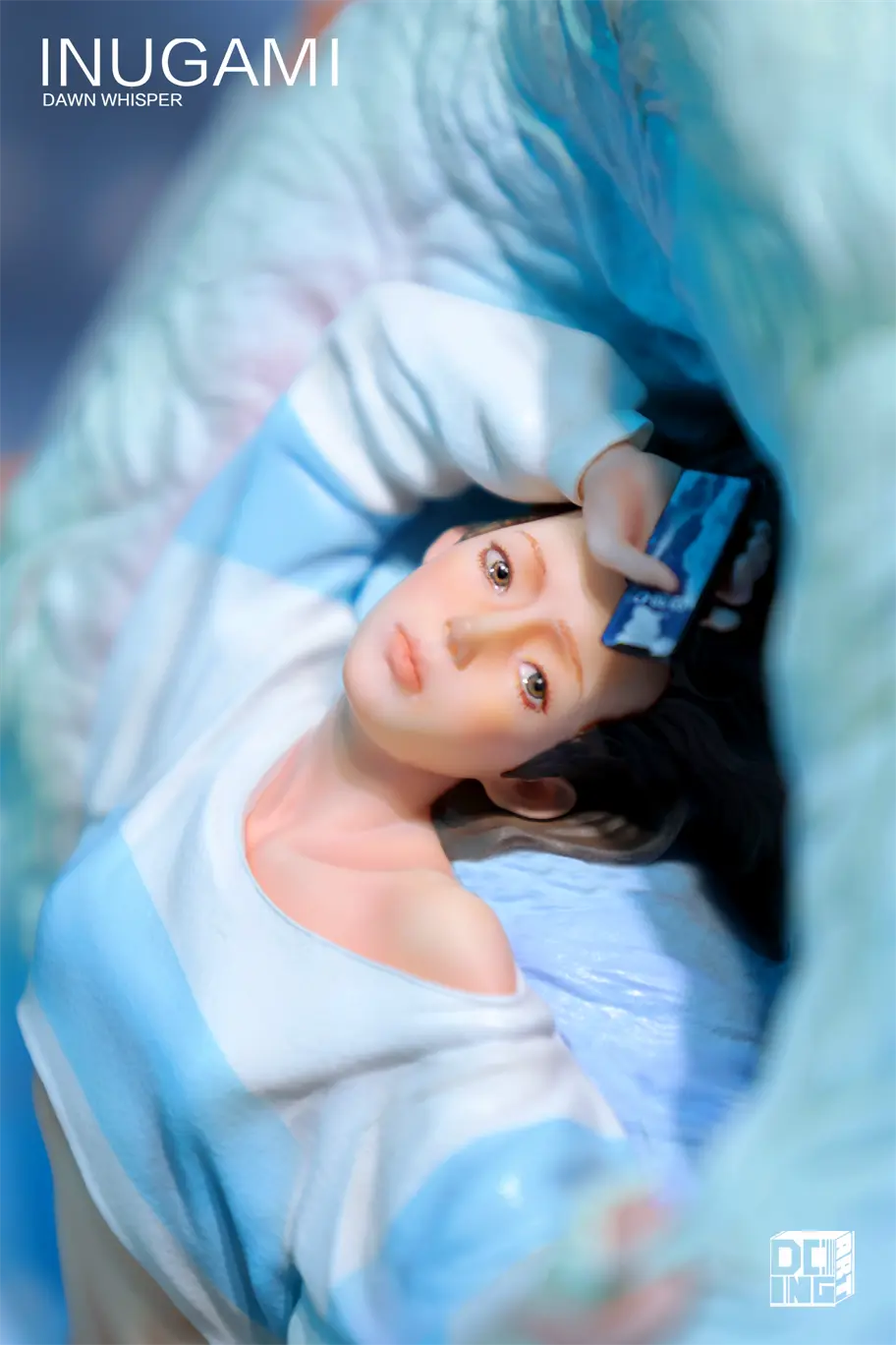 Original Design WeArtDoing Studio Inugami Series Dawn Whisper & Fleeting Fantasy Licensed Resin Statue