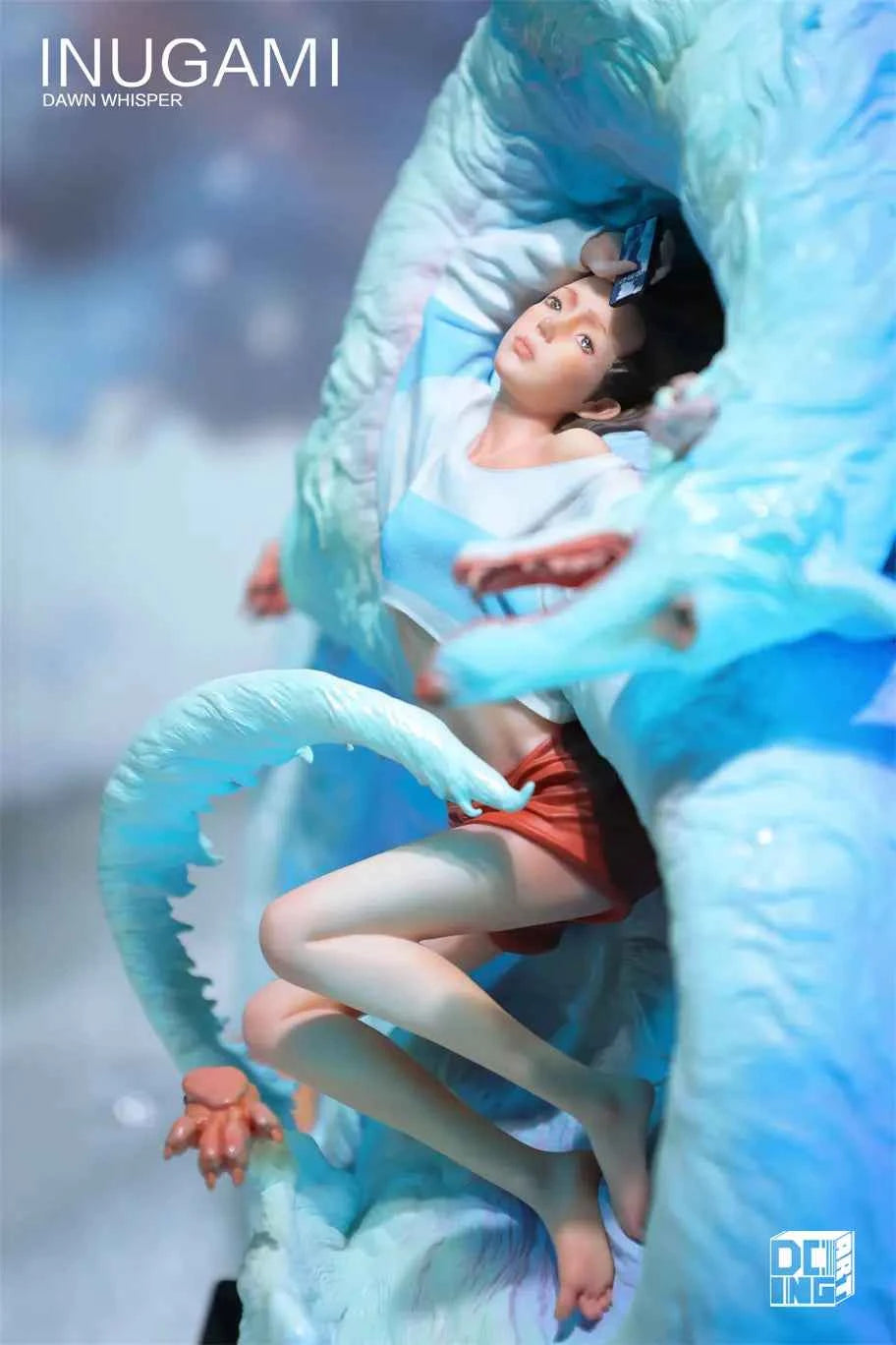 Original Design WeArtDoing Studio Inugami Series Dawn Whisper & Fleeting Fantasy Licensed Resin Statue