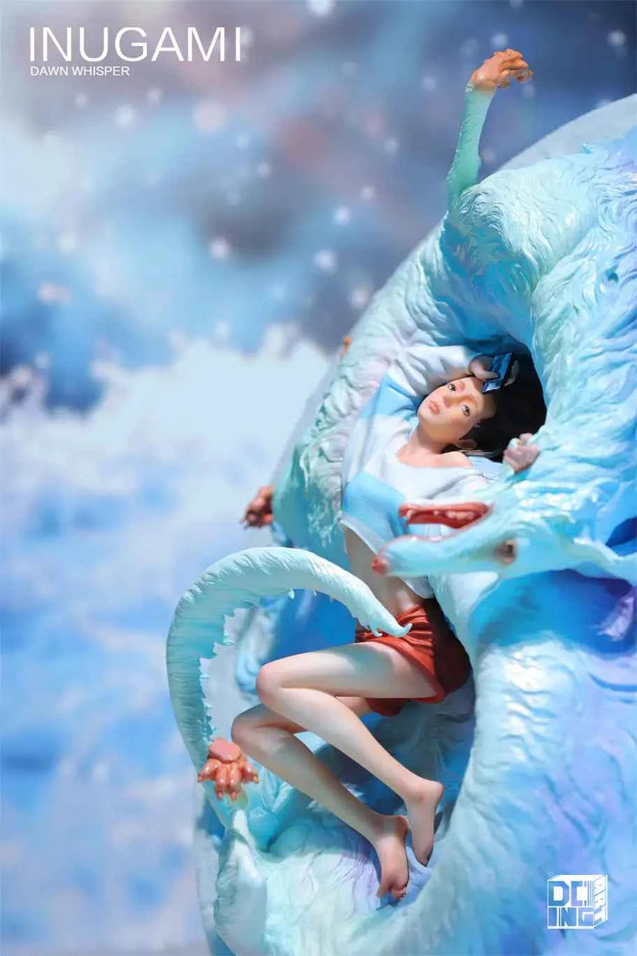 Original Design WeArtDoing Studio Inugami Series Dawn Whisper & Fleeting Fantasy Licensed Resin Statue