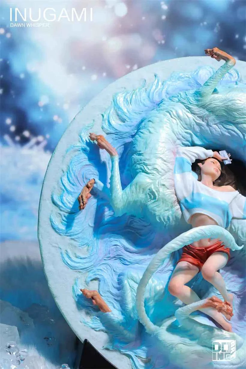 Original Design WeArtDoing Studio Inugami Series Dawn Whisper & Fleeting Fantasy Licensed Resin Statue