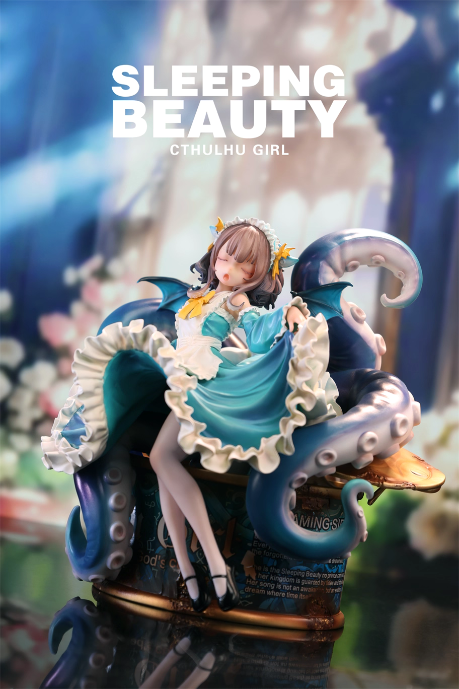 Original Design WeArtDoing Studio Sleeping Beauty Song of Cthulhu Abyssal Sprout & Azure Phantom & Crimson Dream Abyss Licensed Resin Statue