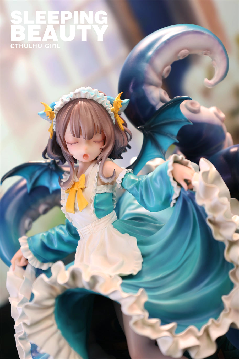 Original Design WeArtDoing Studio Sleeping Beauty Song of Cthulhu Abyssal Sprout & Azure Phantom & Crimson Dream Abyss Licensed Resin Statue