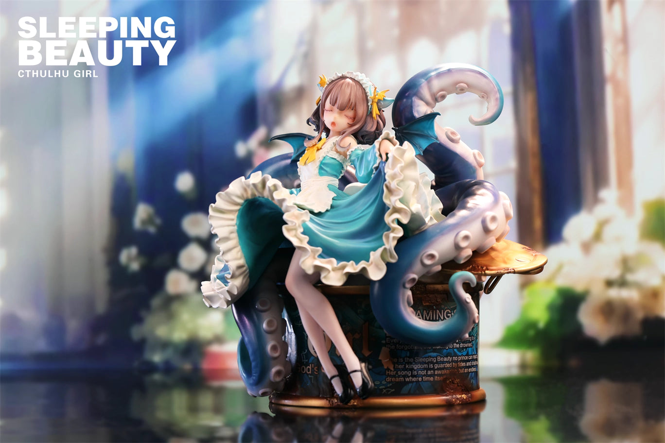 Original Design WeArtDoing Studio Sleeping Beauty Song of Cthulhu Abyssal Sprout & Azure Phantom & Crimson Dream Abyss Licensed Resin Statue