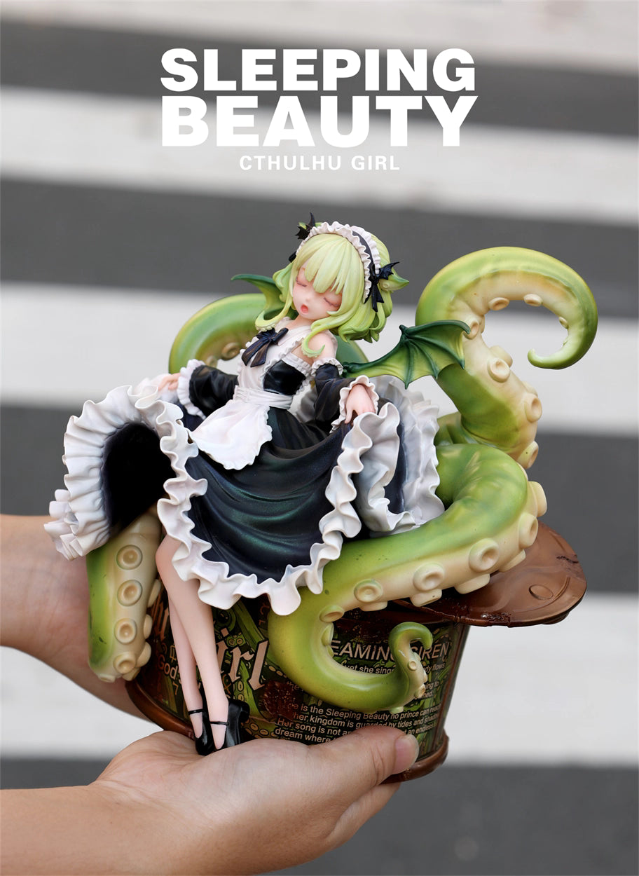 Original Design WeArtDoing Studio Sleeping Beauty Song of Cthulhu Abyssal Sprout & Azure Phantom & Crimson Dream Abyss Licensed Resin Statue