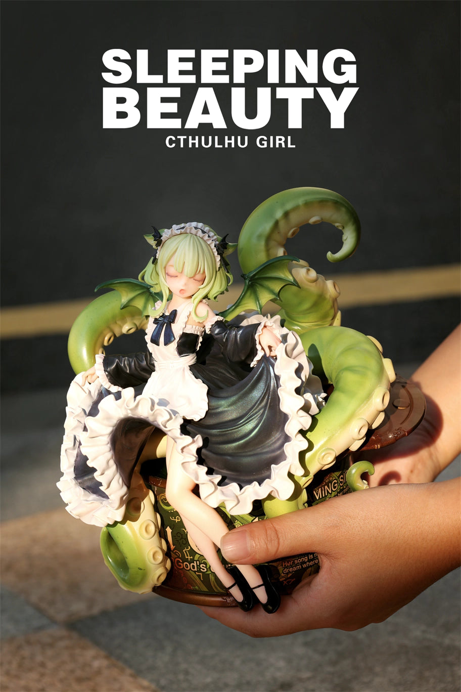 Original Design WeArtDoing Studio Sleeping Beauty Song of Cthulhu Abyssal Sprout & Azure Phantom & Crimson Dream Abyss Licensed Resin Statue