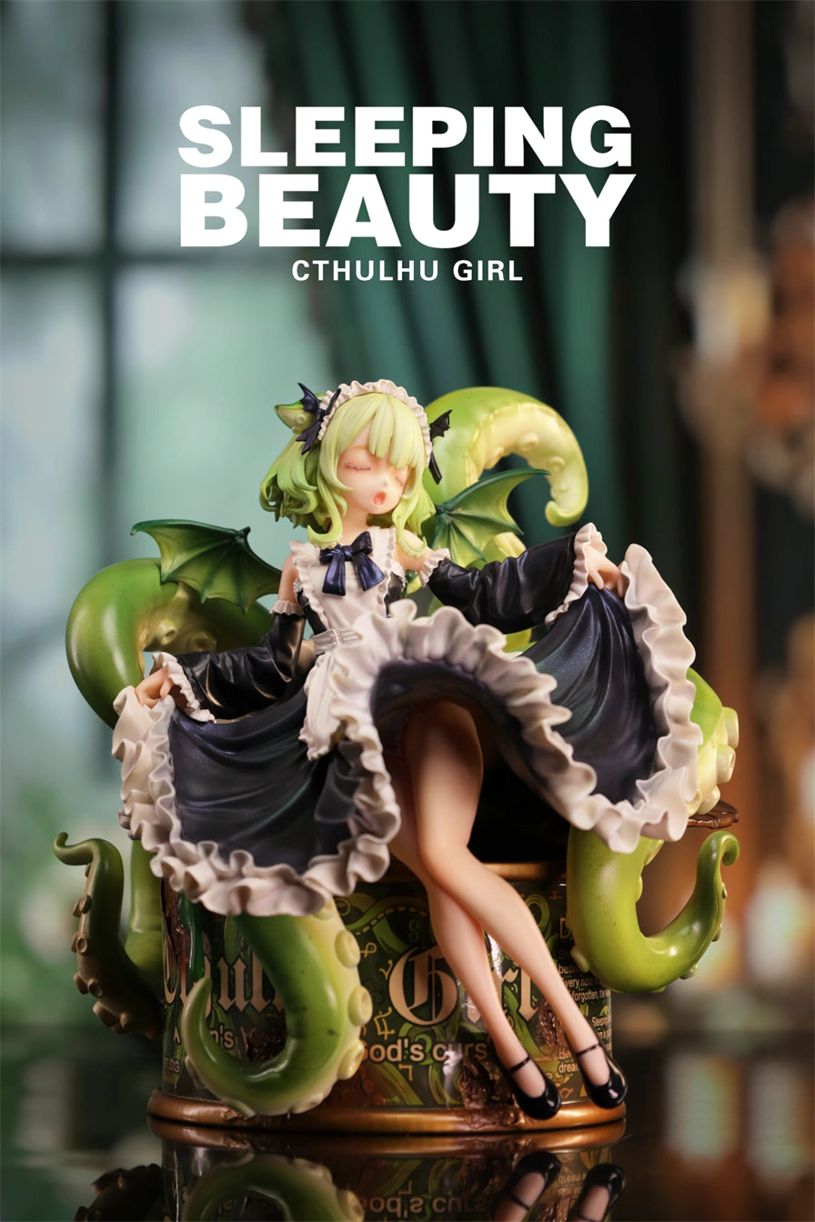 Original Design WeArtDoing Studio Sleeping Beauty Song of Cthulhu Abyssal Sprout & Azure Phantom & Crimson Dream Abyss Licensed Resin Statue