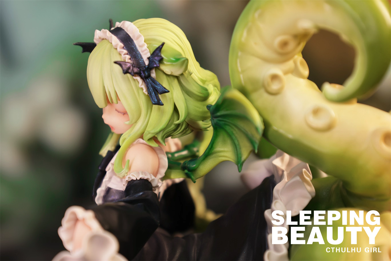Original Design WeArtDoing Studio Sleeping Beauty Song of Cthulhu Abyssal Sprout & Azure Phantom & Crimson Dream Abyss Licensed Resin Statue