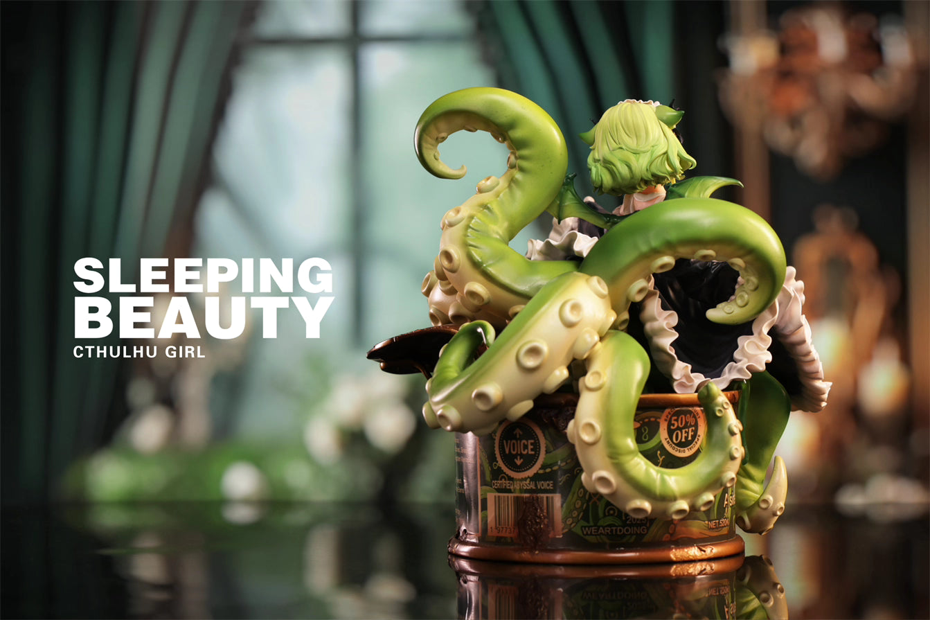 Original Design WeArtDoing Studio Sleeping Beauty Song of Cthulhu Abyssal Sprout & Azure Phantom & Crimson Dream Abyss Licensed Resin Statue