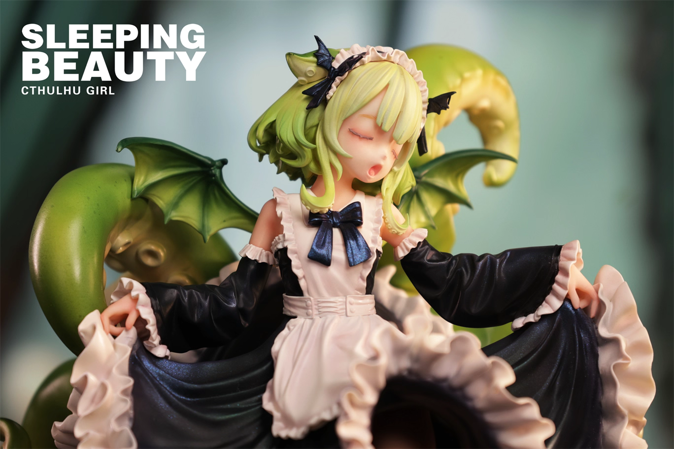 Original Design WeArtDoing Studio Sleeping Beauty Song of Cthulhu Abyssal Sprout & Azure Phantom & Crimson Dream Abyss Licensed Resin Statue