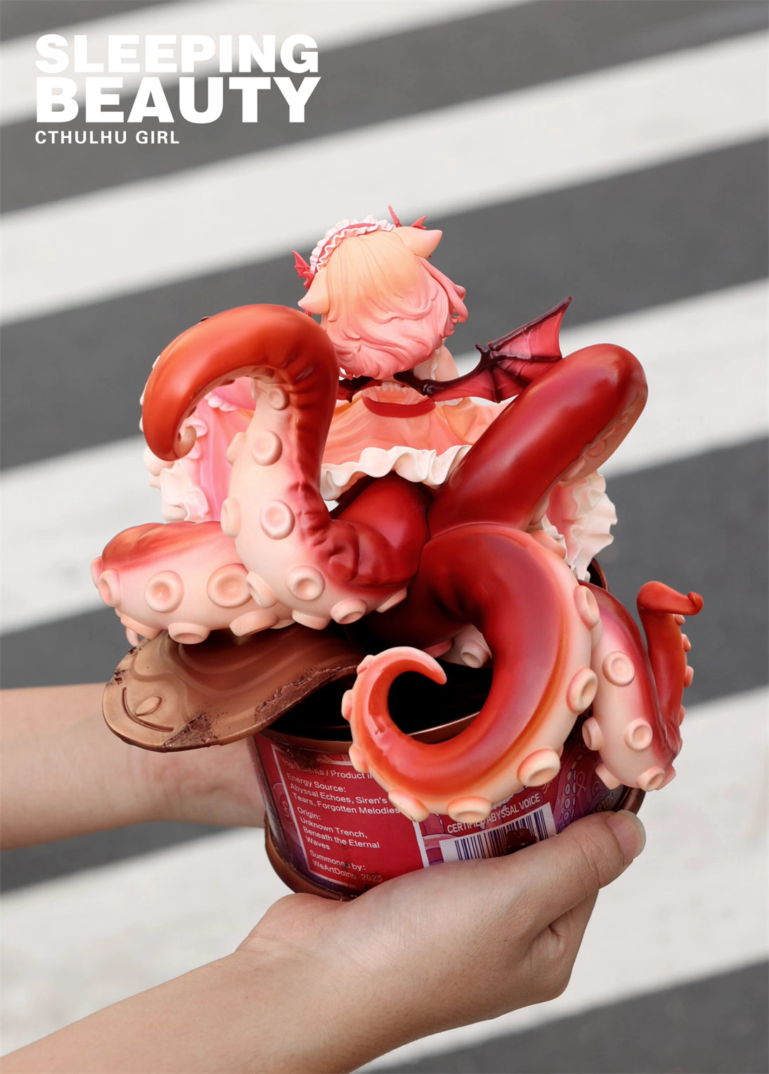 Original Design WeArtDoing Studio Sleeping Beauty Song of Cthulhu Abyssal Sprout & Azure Phantom & Crimson Dream Abyss Licensed Resin Statue