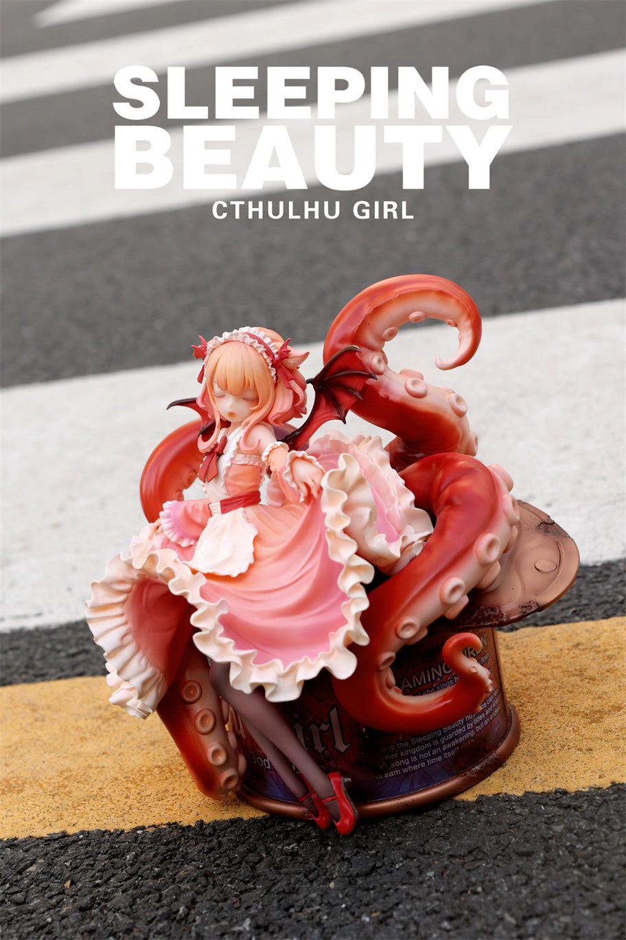 Original Design WeArtDoing Studio Sleeping Beauty Song of Cthulhu Abyssal Sprout & Azure Phantom & Crimson Dream Abyss Licensed Resin Statue