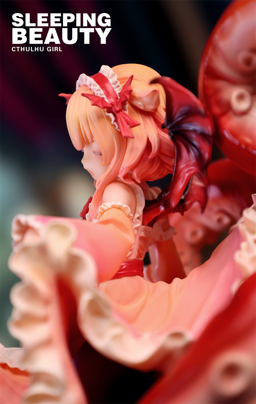 Original Design WeArtDoing Studio Sleeping Beauty Song of Cthulhu Abyssal Sprout & Azure Phantom & Crimson Dream Abyss Licensed Resin Statue