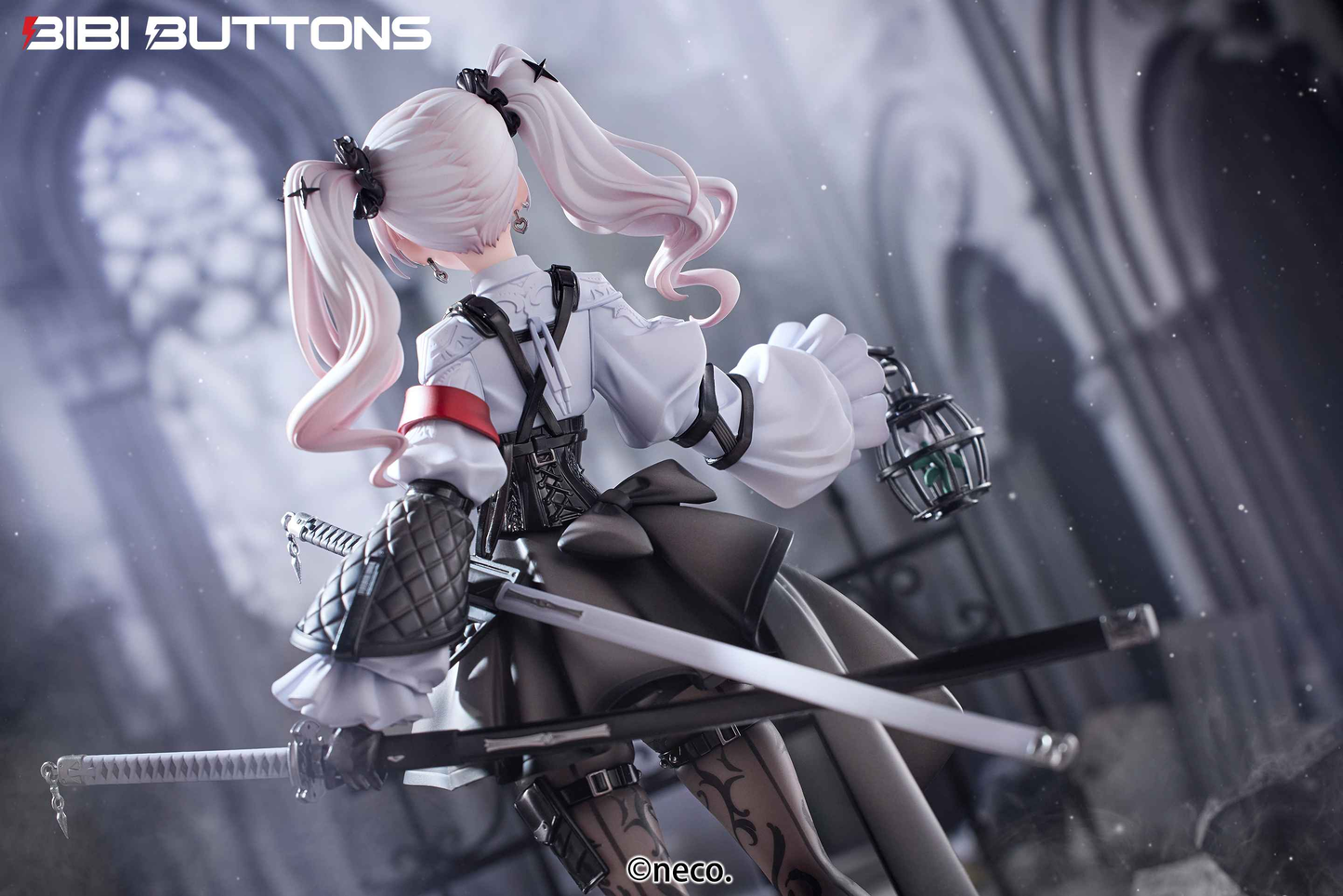 Original Design ~ Bibi Buttons ~ Uninvaded Realm Ruka ~ Licensed PVC Figure - Santoryu Resins Collectors