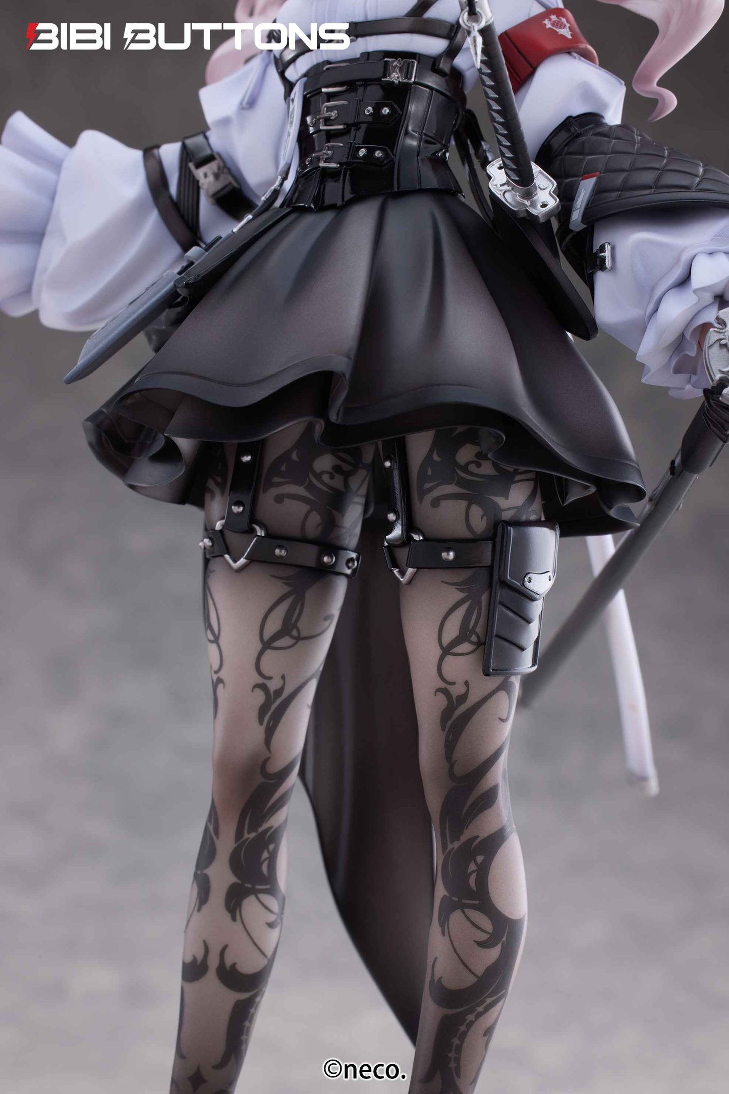 Original Design ~ Bibi Buttons ~ Uninvaded Realm Ruka ~ Licensed PVC Figure - Santoryu Resins Collectors