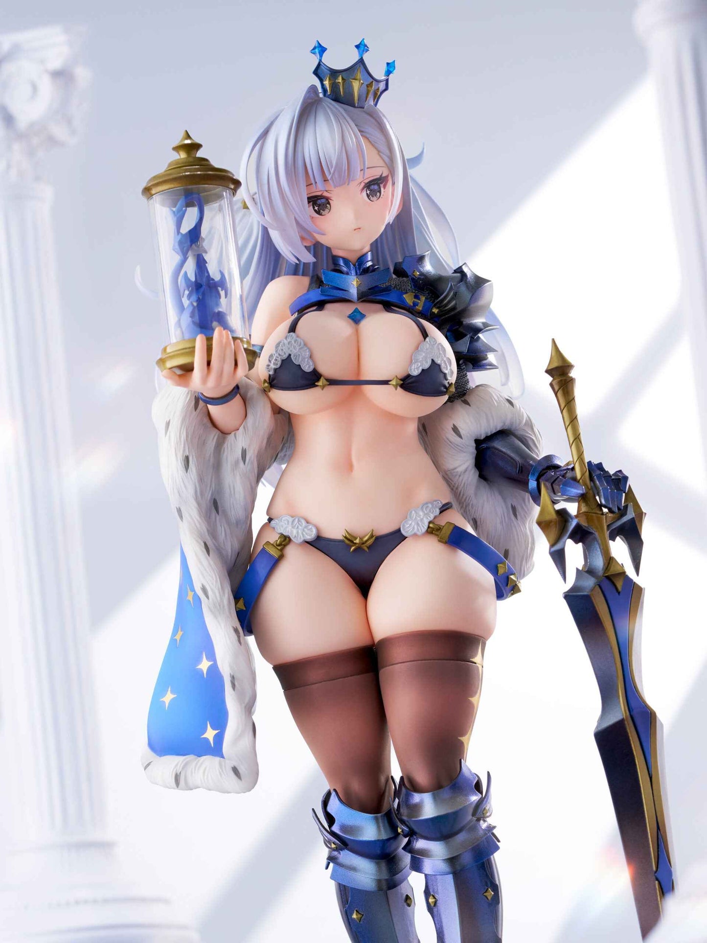 Original Design ~ Rocket Boy ~ Dragon Princess Platia ~ +18 Licensed PVC Figure - Santoryu Resins Collectors