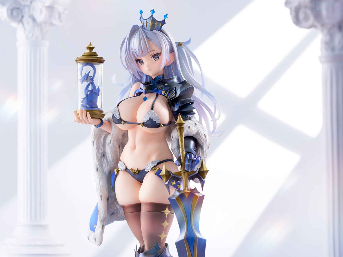 Original Design ~ Rocket Boy ~ Dragon Princess Platia ~ +18 Licensed PVC Figure - Santoryu Resins Collectors