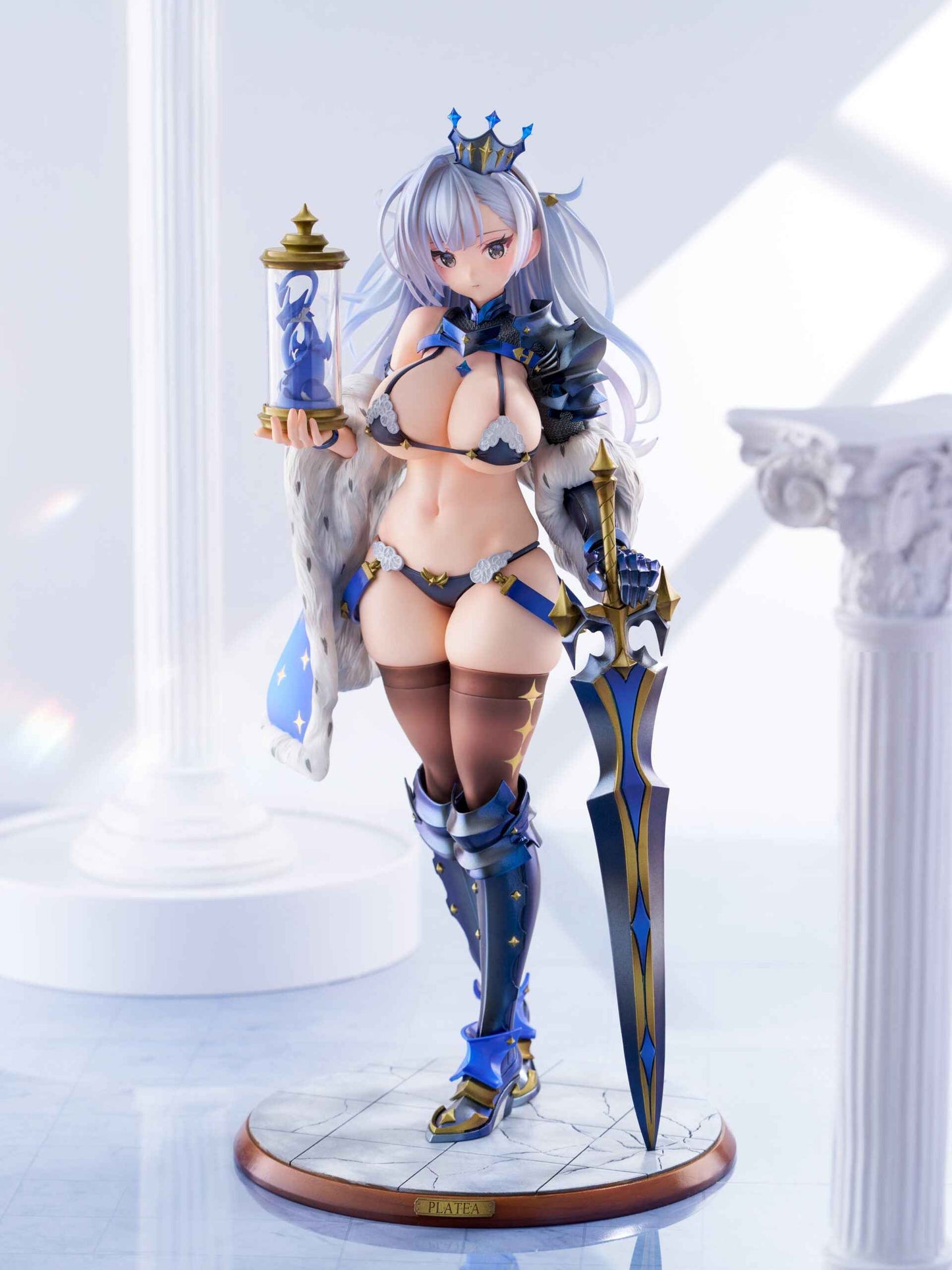 Original Design ~ Rocket Boy ~ Dragon Princess Platia ~ +18 Licensed PVC Figure - Santoryu Resins Collectors