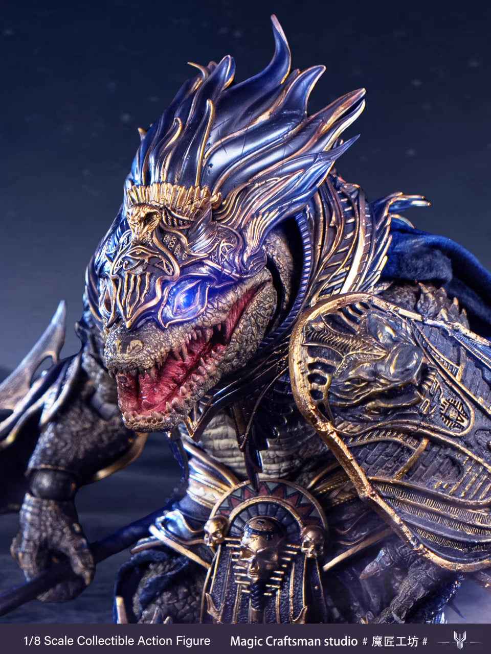 Original Design Magic Craftsman Studio Egypt Sobek Desert Giant Crocodile 1/12 Licensed Action Figure