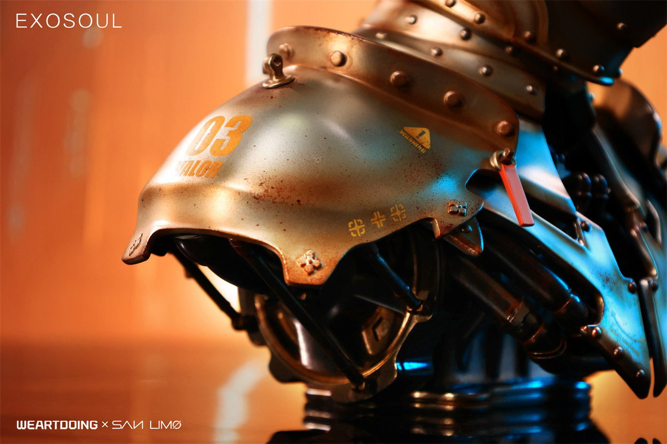 Original Design WeArtDoing Studio The Shell as A Vessel For the Soul EXOSOUL Licensed Resin Statue