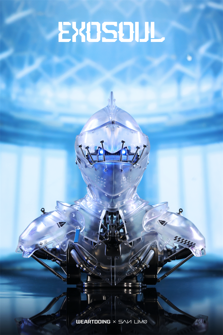 Original Design WeArtDoing Studio The Shell as A Vessel For the Soul EXOSOUL Licensed Resin Statue