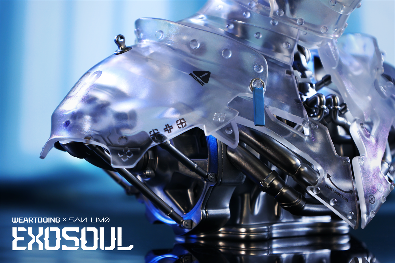Original Design WeArtDoing Studio The Shell as A Vessel For the Soul EXOSOUL Licensed Resin Statue
