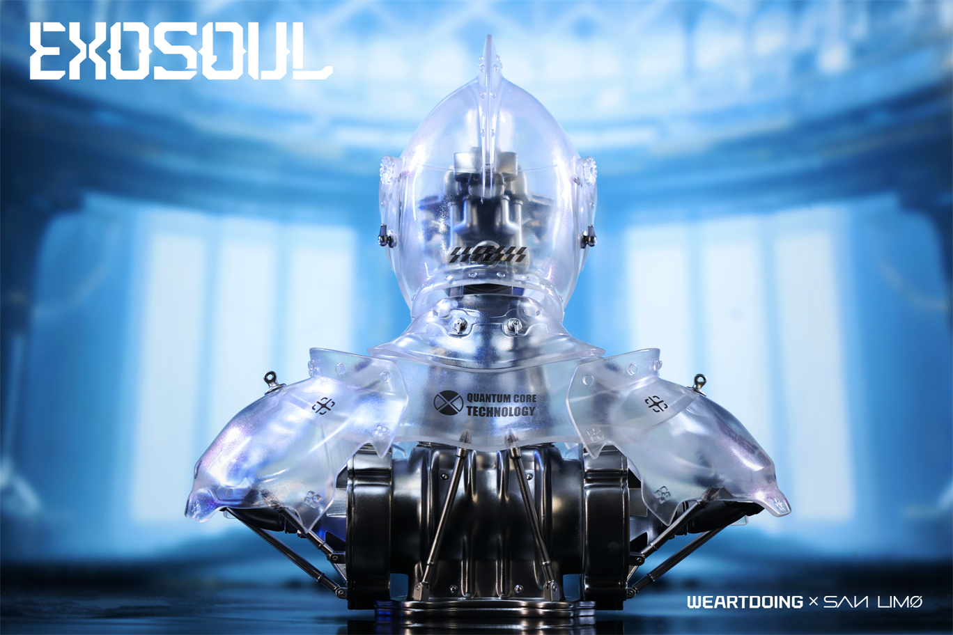 Original Design WeArtDoing Studio The Shell as A Vessel For the Soul EXOSOUL Licensed Resin Statue