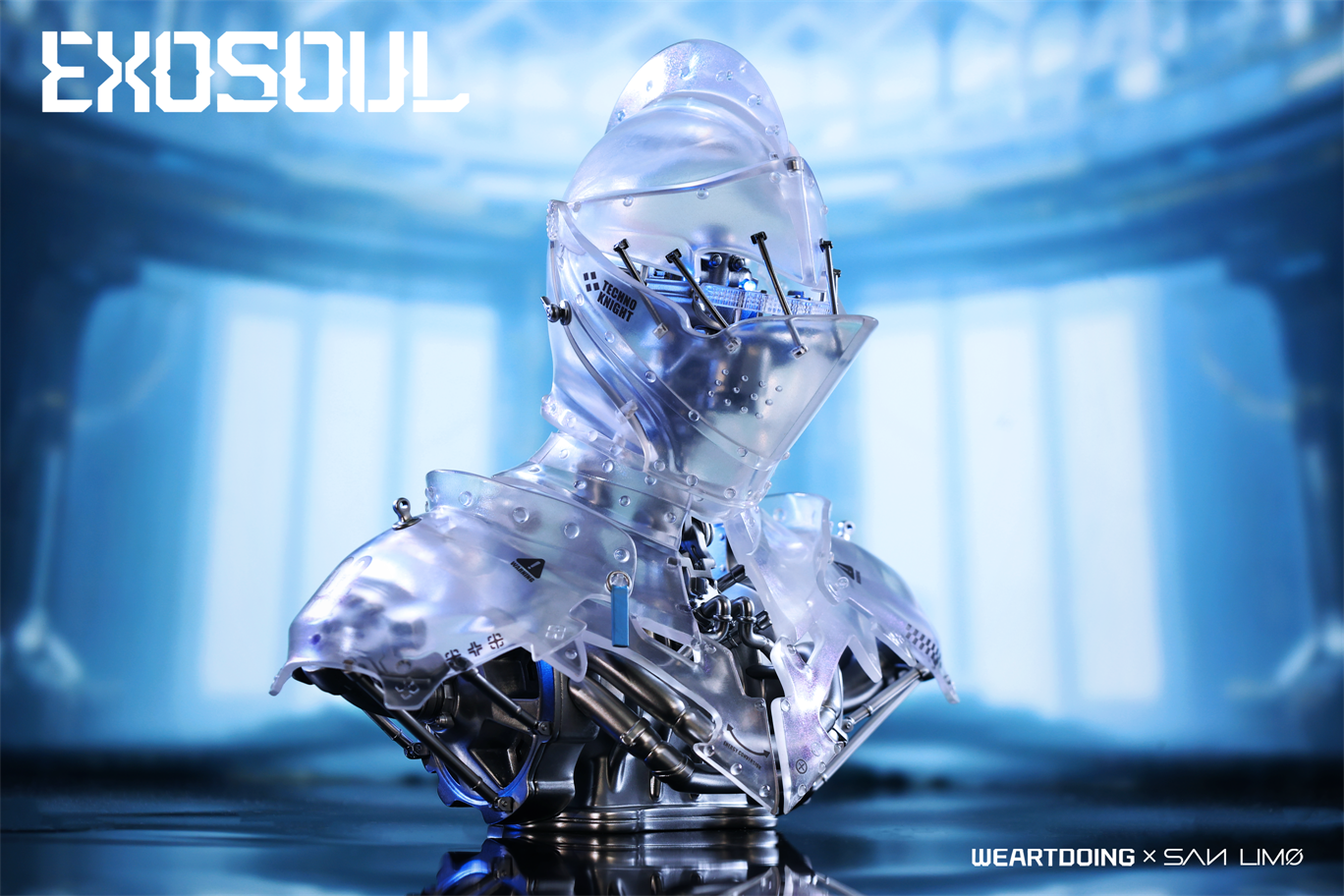Original Design WeArtDoing Studio The Shell as A Vessel For the Soul EXOSOUL Licensed Resin Statue