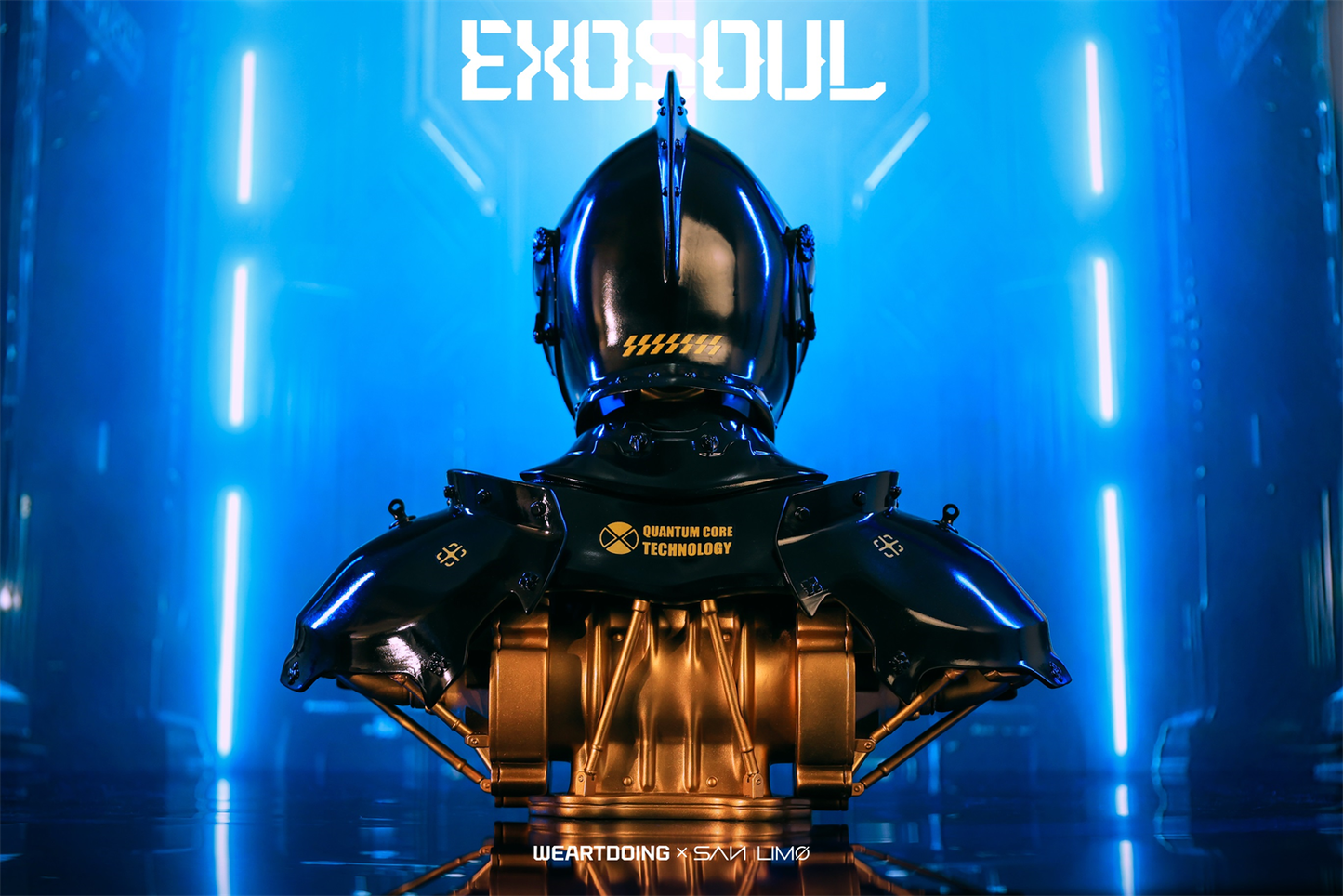 Original Design WeArtDoing Studio The Shell as A Vessel For the Soul EXOSOUL Licensed Resin Statue