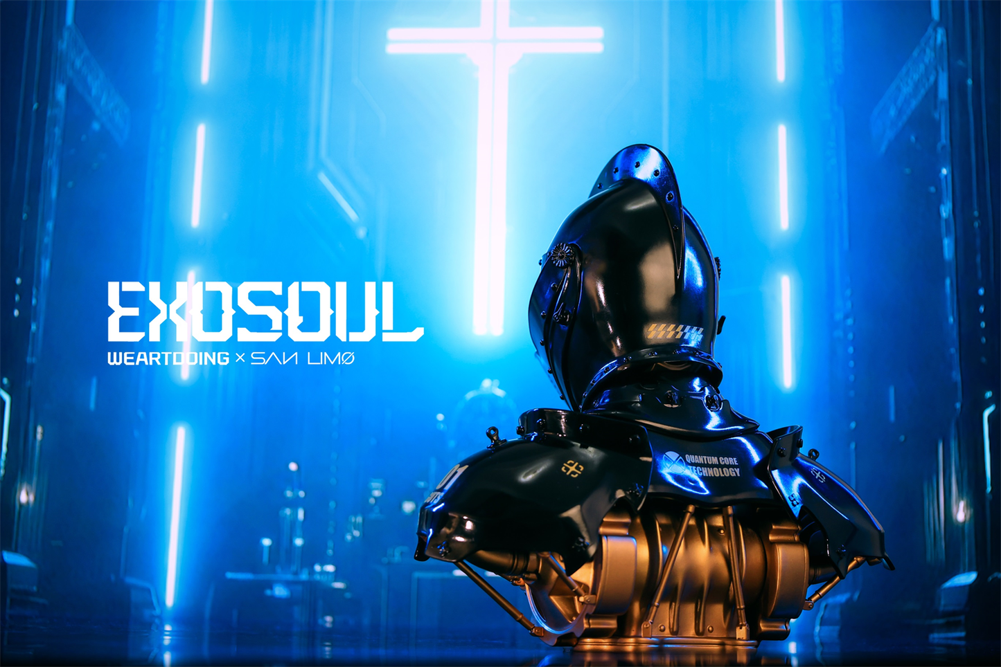 Original Design WeArtDoing Studio The Shell as A Vessel For the Soul EXOSOUL Licensed Resin Statue