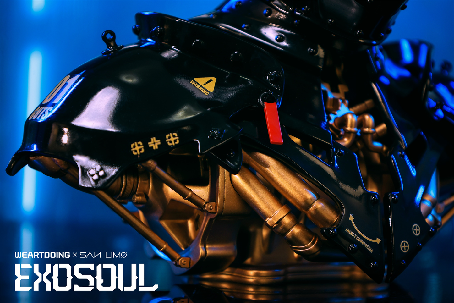 Original Design WeArtDoing Studio The Shell as A Vessel For the Soul EXOSOUL Licensed Resin Statue