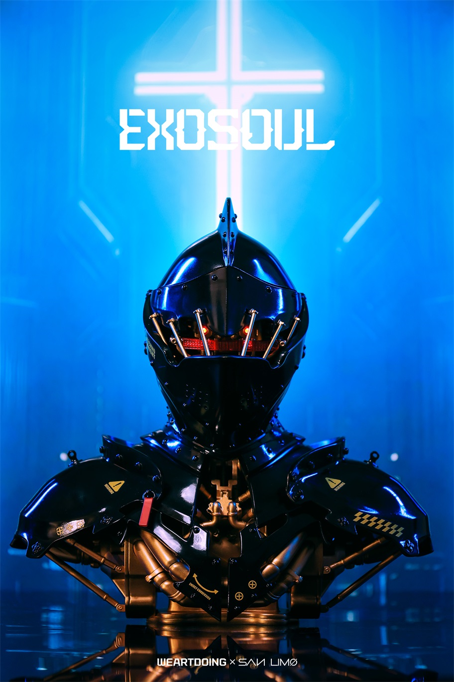 Original Design WeArtDoing Studio The Shell as A Vessel For the Soul EXOSOUL Licensed Resin Statue
