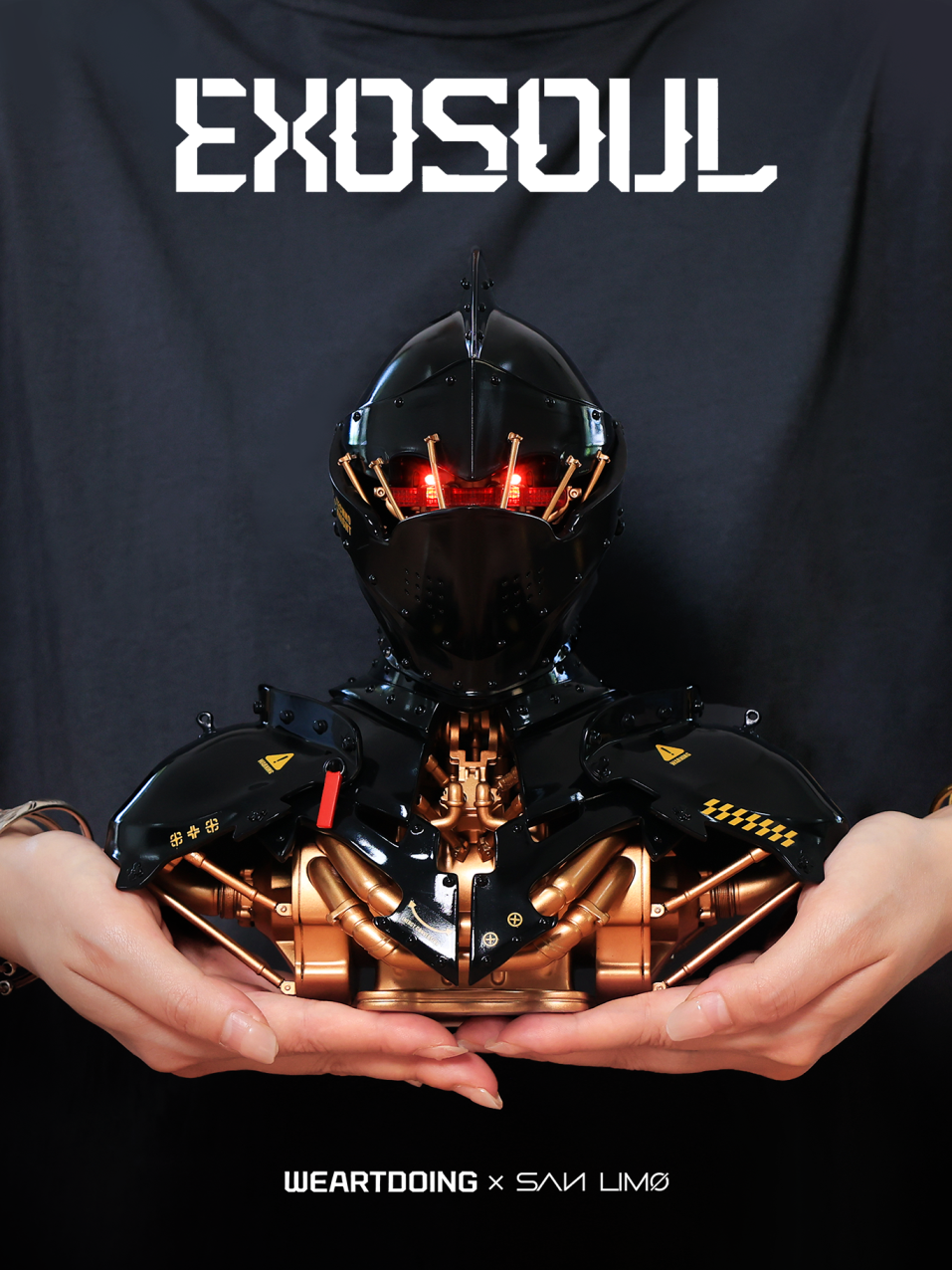 Original Design WeArtDoing Studio The Shell as A Vessel For the Soul EXOSOUL Licensed Resin Statue