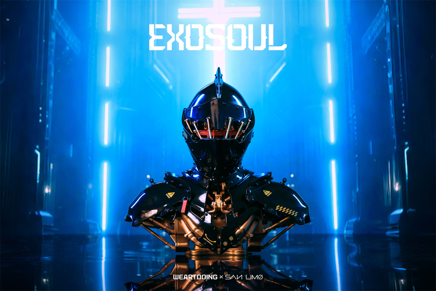 Original Design WeArtDoing Studio The Shell as A Vessel For the Soul EXOSOUL Licensed Resin Statue