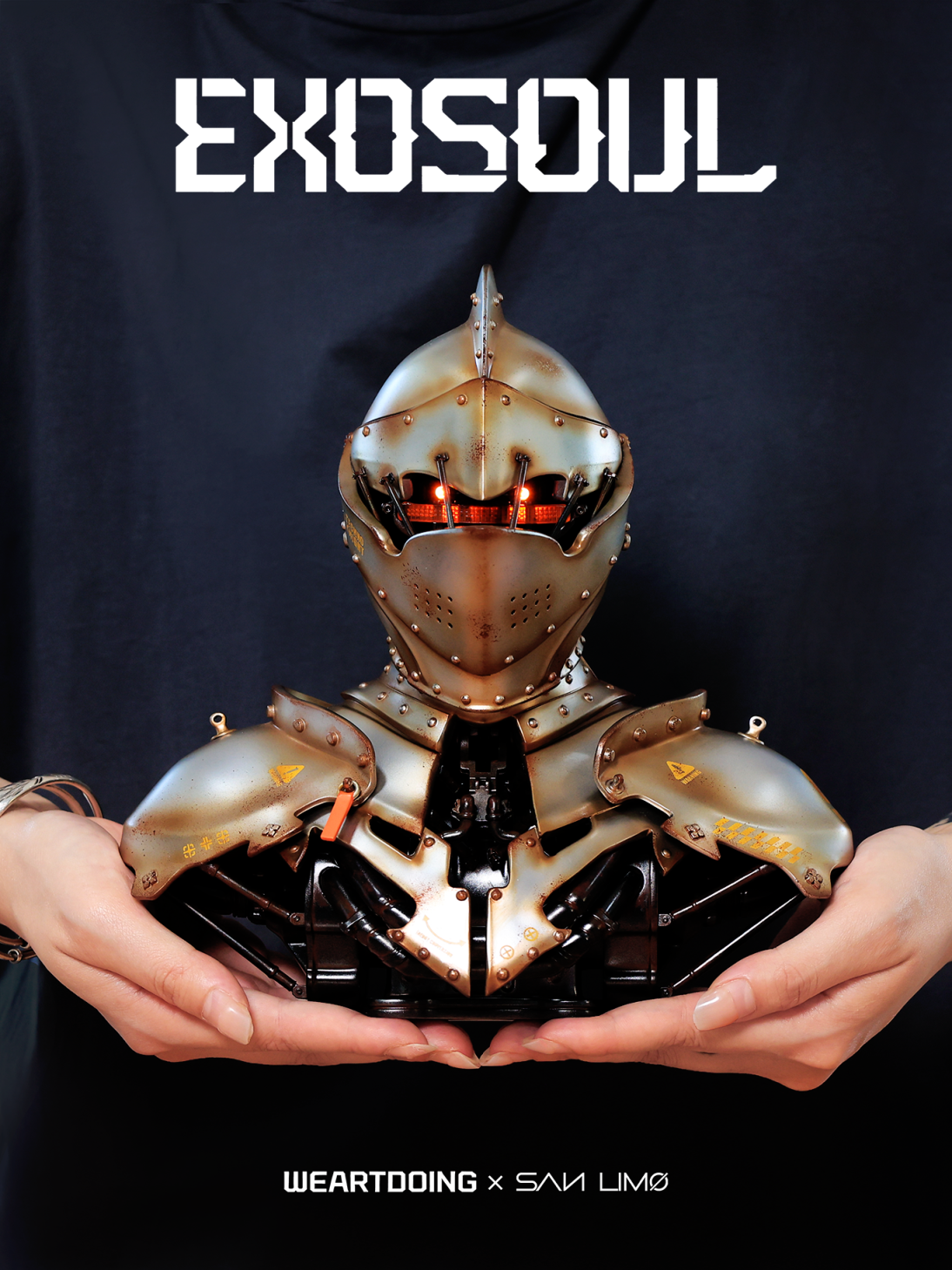 Original Design WeArtDoing Studio The Shell as A Vessel For the Soul EXOSOUL Licensed Resin Statue
