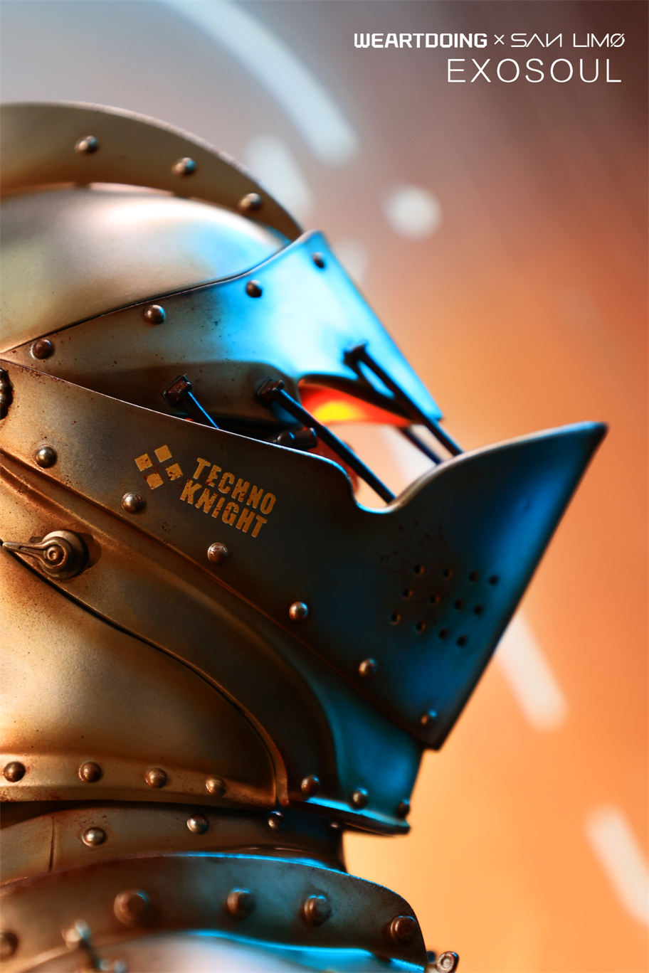 Original Design WeArtDoing Studio The Shell as A Vessel For the Soul EXOSOUL Licensed Resin Statue