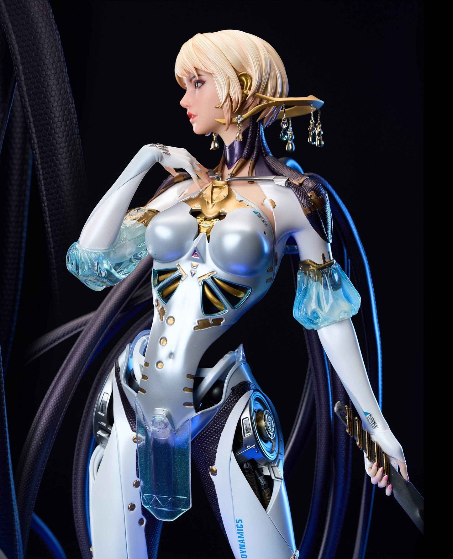 Original Desin ~ Yi Ci Fang & Polaris Studio ~ Future Mechanical Lady "CEPH" ~ Licensed Resin Statue - Santoryu Resins Collectors